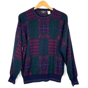 Vintage 90s Italian Sweater Co Wool Blend Crewneck